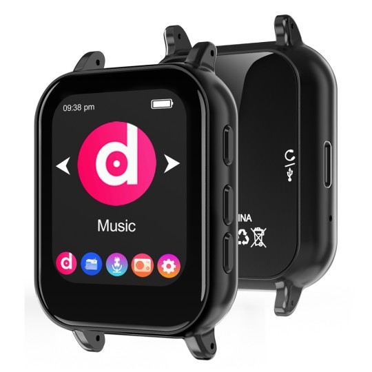 RUIZU MP3 player M8-32GB 1.54" 32GB Bluetooth Μαύρο