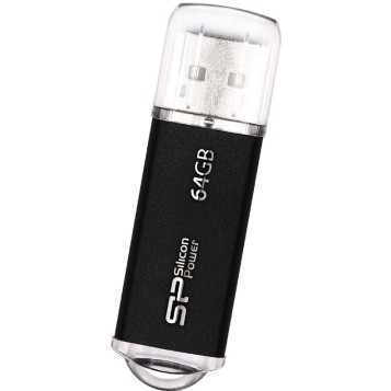 Silicon Power Ultima II-I 64GB USB 2.0 Stick Black