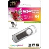 Silicon Power Jewel J80 64GB USB 3.0 Stick Silver