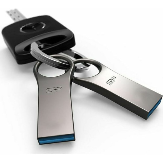 Silicon Power Jewel J80 64GB USB 3.0 Stick Silver