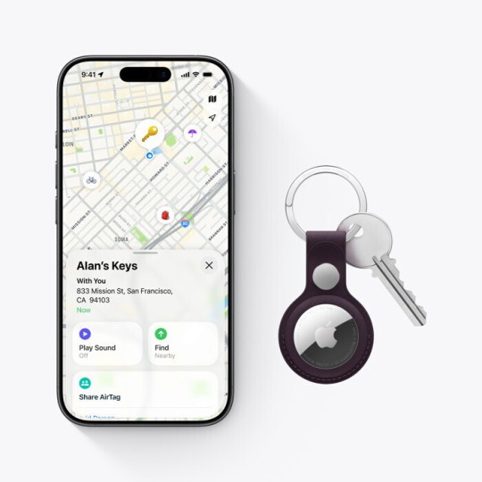 Apple AirTag 2nd Gen Apple Find My White 4 Pieces