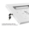 Brateck PAD34-01 Επιτοίχια Βάση Tablet Αντικλεπτική 9.7-11" Λευκή