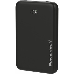 POWERTECH PT-1502 Power Bank με Οθόνη, 10000mAh, 22.5W, Μαύρο