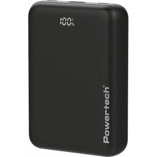 POWERTECH PT-1503 Power Bank με Οθόνη, 20000mah, 22.5W, Μαύρο