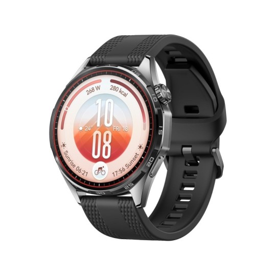 Huawei Watch GT 7 Stainless Steel 46mm Waterproof with Heart Rate Monitor (Black)