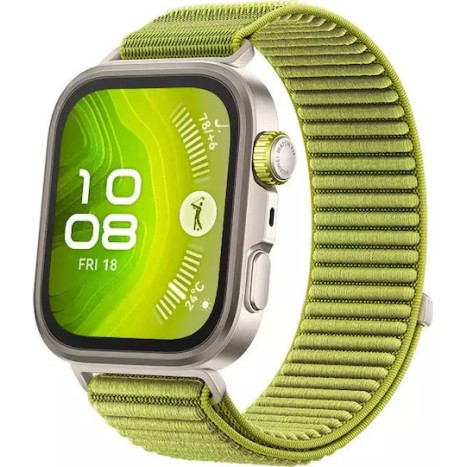 Huawei Watch Fit 4 Pro Aluminium 45mm Αδιάβροχο με Παλμογράφο Πράσινο