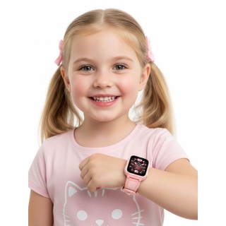 LAGENIO K10 GPS Smartwatch για Παιδιά , 1.8", με Κάμερα, 4G, IP68, Ροζ