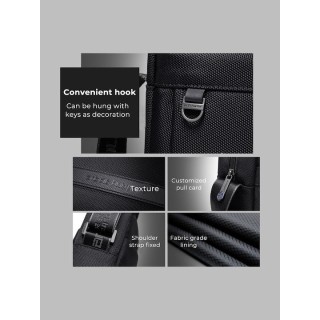 ARCTIC HUNTER K00162 Τσάντα Ώμου με Θήκη Tablet 5L, Μαύρη