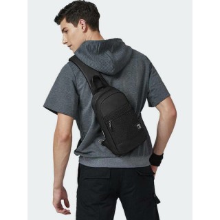 ARCTIC HUNTER XB0060 Τσάντα Crossbody με Θήκη Tablet, 4L, Μαύρη