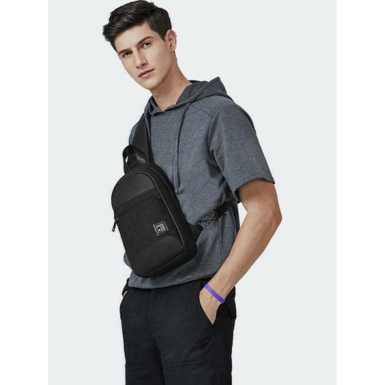 ARCTIC HUNTER XB0060 Τσάντα Crossbody με Θήκη Tablet, 4L, Μαύρη