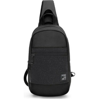 ARCTIC HUNTER XB0060 Τσάντα Crossbody με Θήκη Tablet, 4L, Μαύρη