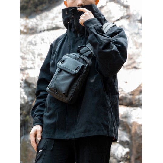 ARCTIC HUNTER XB00526 Τσάντα Crossbody με Θήκη Tablet, 3L, Μαύρη 