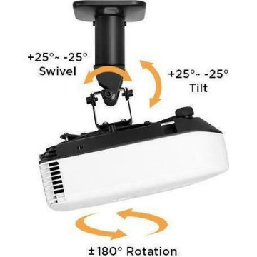 BRATECK EPB-2 Βάση για Projectors Οροφής 360° 15kg