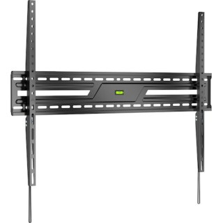 Powertech PT-1369 Βάση Τηλεόρασης Τοίχου έως 100" και 75kg Ασημί