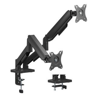 POWERTECH PT-1425 Βάση Γραφείου για 2 Οθόνες 17-32", έως 9kg
