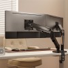 POWERTECH PT-1425 Βάση Γραφείου για 2 Οθόνες 17-32", έως 9kg