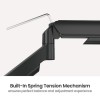 POWERTECH PT-1425 Βάση Γραφείου για 2 Οθόνες 17-32", έως 9kg