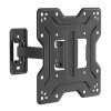Powertech PT-1555 Επιτοίχια Βάση Τηλεόρασης 23-43" έως 30kg Full Motion