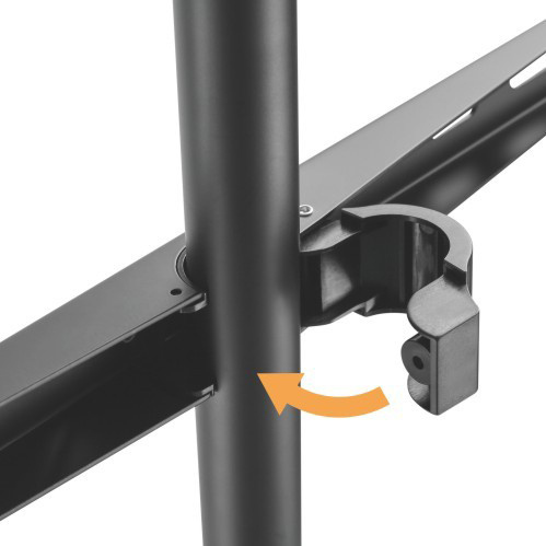 Powertech PT-1400 Βάση Τηλεόρασης Δαπέδου 45-65" έως 32kg