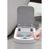 HOME USE HUH-0255 Κάδος Απορριμμάτων με Φωτοκύτταρο 7lt Λευκός