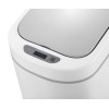 HOME USE HUH-0255 Κάδος Απορριμμάτων με Φωτοκύτταρο 7lt Λευκός