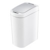 HOME USE HUH-0255 Κάδος Απορριμμάτων με Φωτοκύτταρο 7lt Λευκός