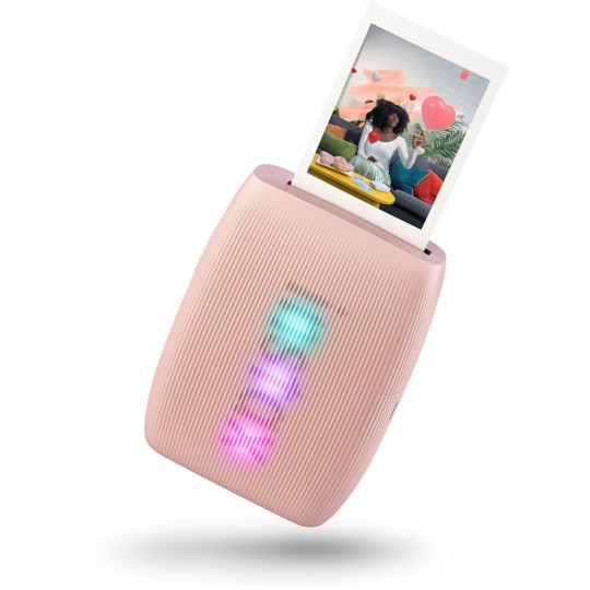 Fujifilm Instax Mini Link 3 Thermal Photo Printer with Bluetooth Rose Pink