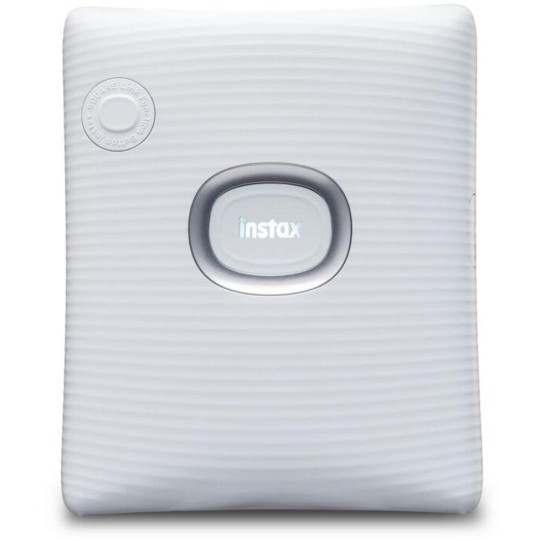Fujifilm Instax Square Link 16785470 Zink Photo Printer with Bluetooth Ash White