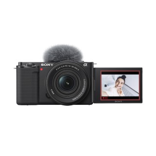 Sony ZV-E10 Mirrorless Camera Kit (E PZ 16-50mm F3.5-5.6 OSS II) Black