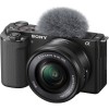 Sony ZV-E10 Mirrorless Camera Kit (E PZ 16-50mm F3.5-5.6 OSS II) Black