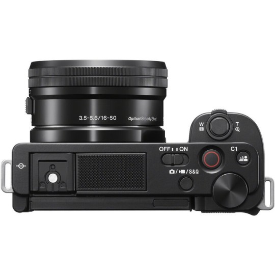 Sony ZV-E10 Mirrorless Camera Kit (E PZ 16-50mm F3.5-5.6 OSS II) Black