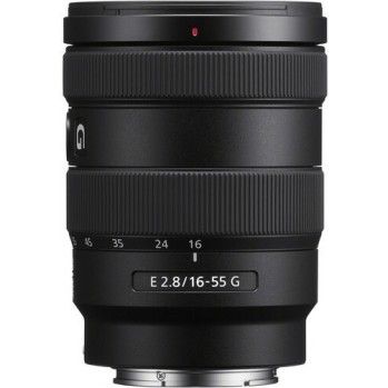 Sony SEL-1655G APS-C Zoom Lens 16-55mm f/2.8 G for Sony E Mount Black