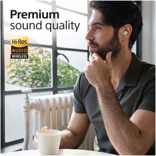 Sony WF-1000XM5 In-ear Bluetooth Handsfree Ακουστικά Silver