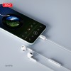 XO EP78 Earbuds Handsfree Headphones with Connector USB-C White