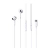 XO EP78 Earbuds Handsfree Headphones with Connector USB-C White