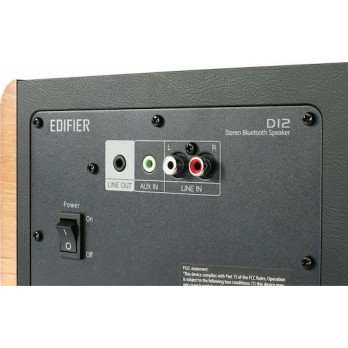 Edifier D12 Bluetooth Ηχείο Brown