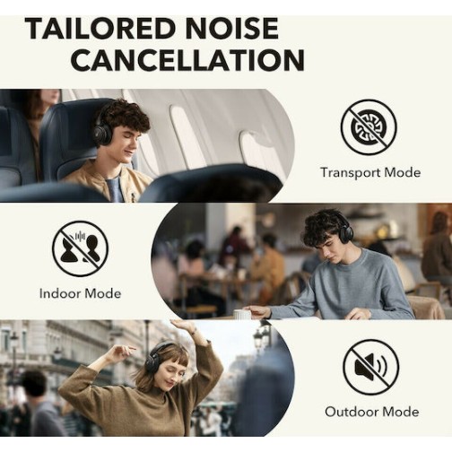 Anker Life Q30 Active Noise Cancelling Headphones Black Anker Life Q30 Active Noise Cancelling Headphones Black