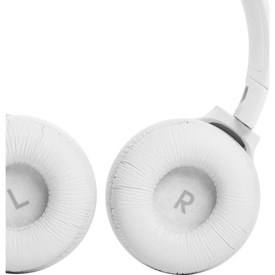 JBL Tune 510BT OnEar Bluetooth Headphones (JBLT510BTWHTEU) White