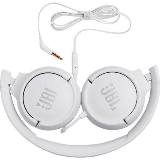JBL Tune 500 OnEar Universal Headphones (White)