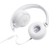 JBL Tune 500 OnEar Universal Headphones (White)