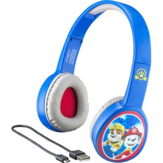 eKids Paw Patrol - Ασύρματα Ακουστικά Κεφαλής Bluetooth για Παιδιά - Light Blue / White (PW-B36VM)