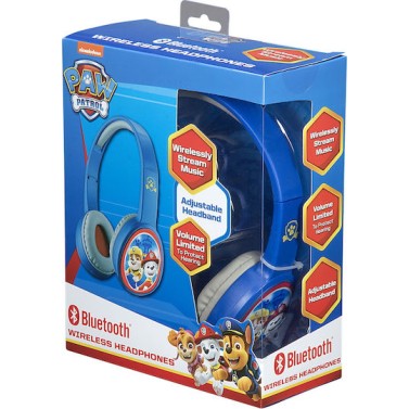eKids Paw Patrol - Ασύρματα Ακουστικά Κεφαλής Bluetooth για Παιδιά - Light Blue / White (PW-B36VM) eKids Paw Patrol - Ασύρματα Ακουστικά Κεφαλής Bluetooth για Παιδιά - Light Blue / White (PW-B36VM)