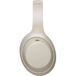Sony WH-1000XM4 Ασύρματα Over Ear Ακουστικά Ασημί