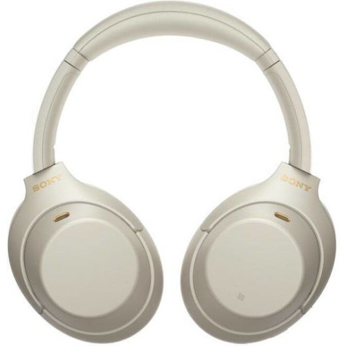 Sony WH-1000XM4 Ασύρματα Over Ear Ακουστικά Ασημί
