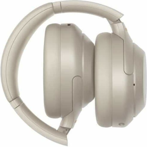 Sony WH-1000XM4 Ασύρματα Over Ear Ακουστικά Ασημί