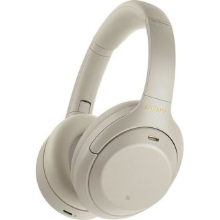 Sony WH-1000XM4 Ασύρματα Over Ear Ακουστικά Ασημί