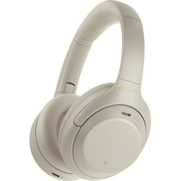 Sony WH-1000XM4 Ασύρματα Over Ear Ακουστικά Ασημί