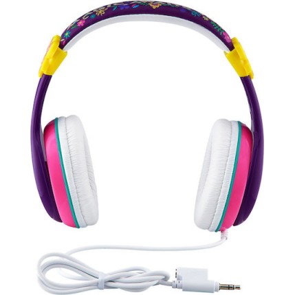 eKids Encanto Wired Headphones (EN-140) (Μωβ/Λευκό/Ροζ)