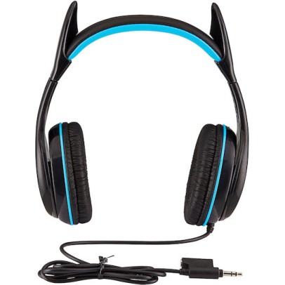 eKids Batman Wired Headphones (BM-140) Μαύρο/Γαλάζιο