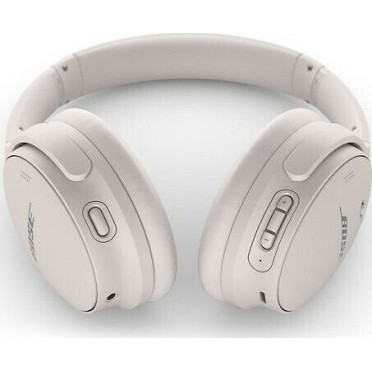 Bose QuietComfort 45 Ασύρματα Over Ear Ακουστικά Άσπρα (866724-0200)